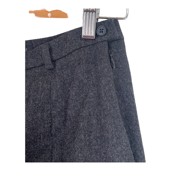 J Crew Wool Pleats Academia Style Mini Skirt Sz 8 - Picture 2 of 4